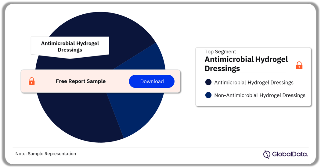 Hydrogels Pipeline Market Analysis by Segments, 2024 (%)