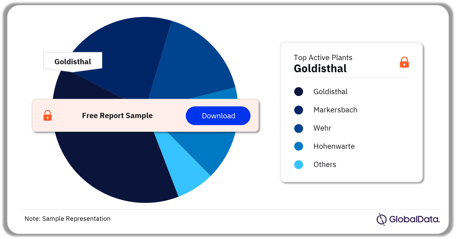Germany Hydropower Market Analysis by Active Plants, 2023 (%)