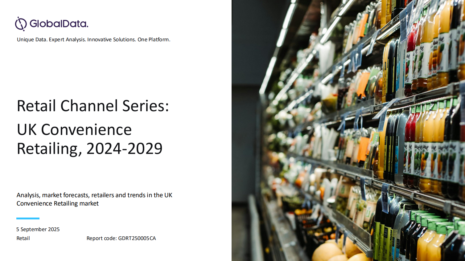 United Kingdom (UK) Convenience Retailing Market Size, Trends, Consumer Attitudes and Key Players, 2024-2029 standard reports