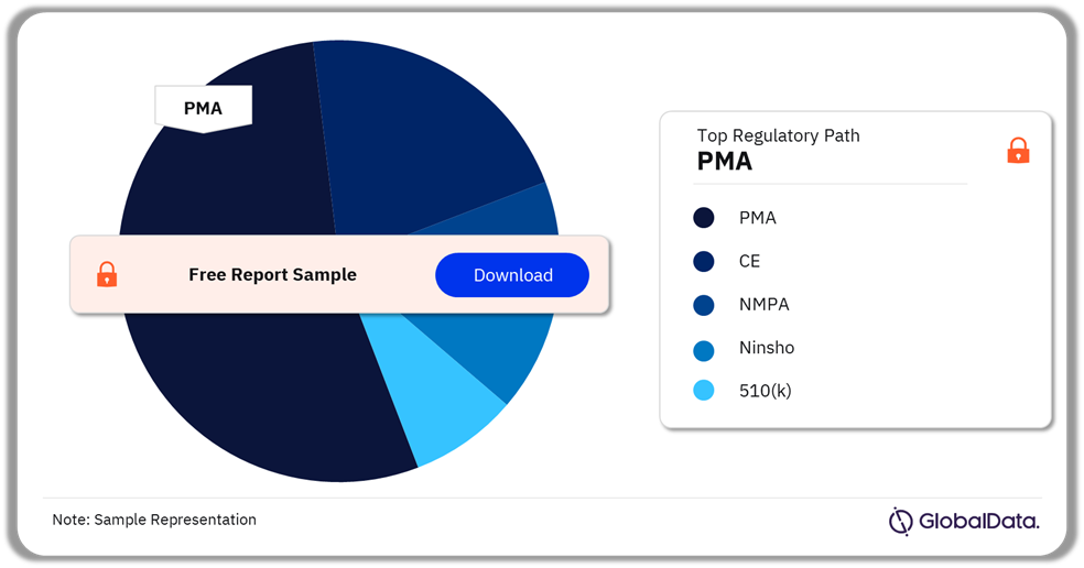 Cardiovascular Pacing and ICD Leads Pipeline Market Analysis by Regulatory Paths, 2024 (%)