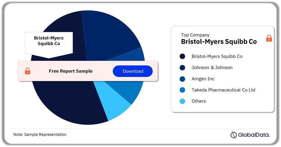 Multiple Myeloma (Kahler Disease) Clinical Trials Market Analysis by Sponsors, 2023 (%)