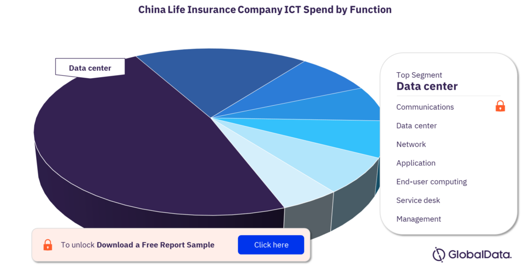 China Life Insurance Company ICT Spend by Function 