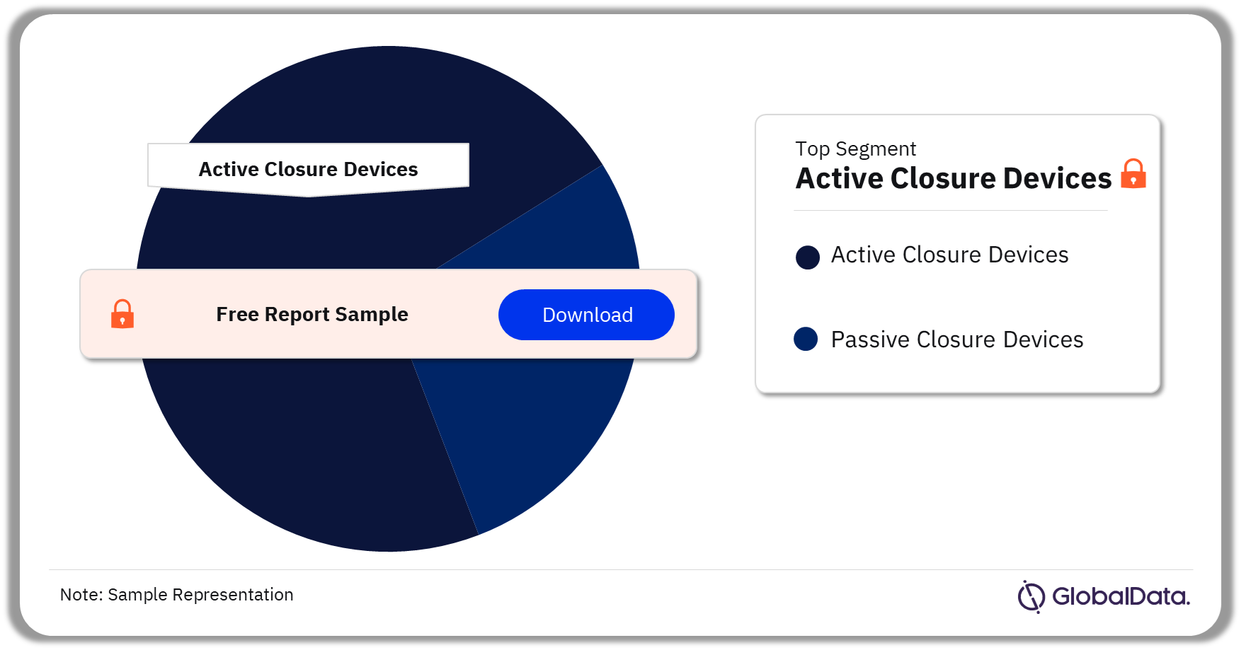 Arteriotomy Closure Devices Market Analysis by Segments, 2023 (%)