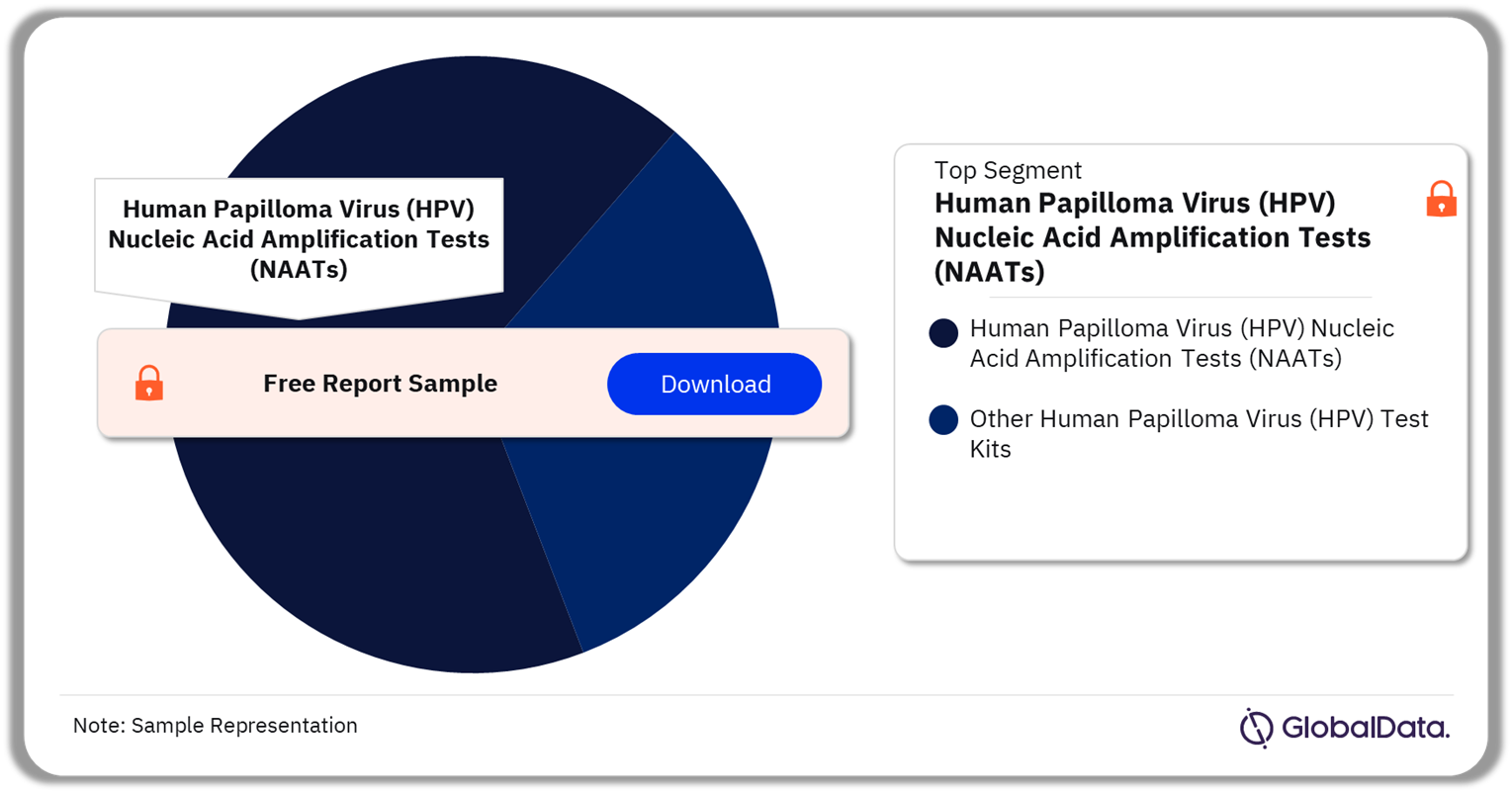 HPV Market Analysis, by Segments 2023 (%)