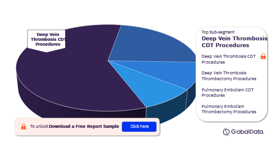 Thrombectomy Procedures Analysis, by Sub-segments