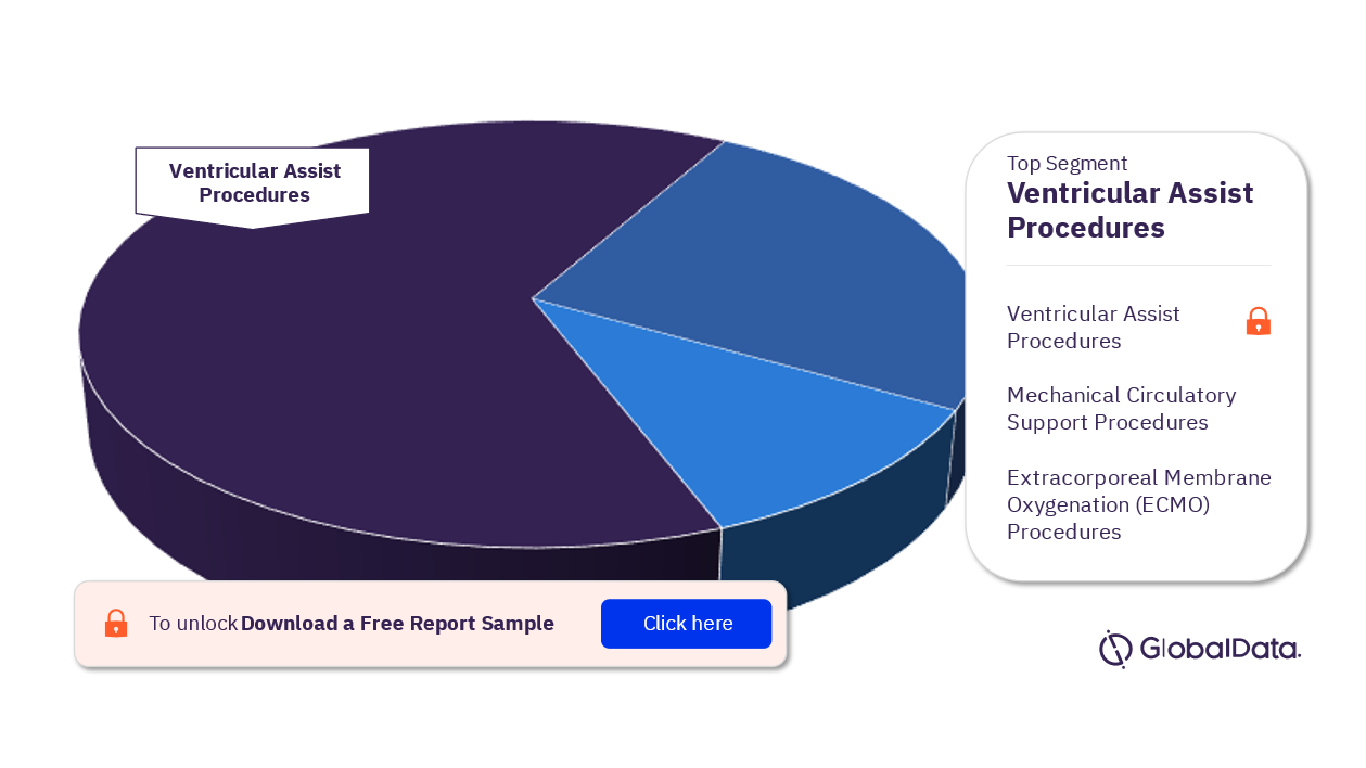 US Cardiac Assist Procedures Market Analysis by Segments