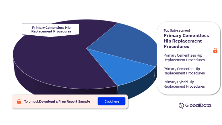 India Primary Hip Replacement Procedures Market Analysis, by Sub-segments