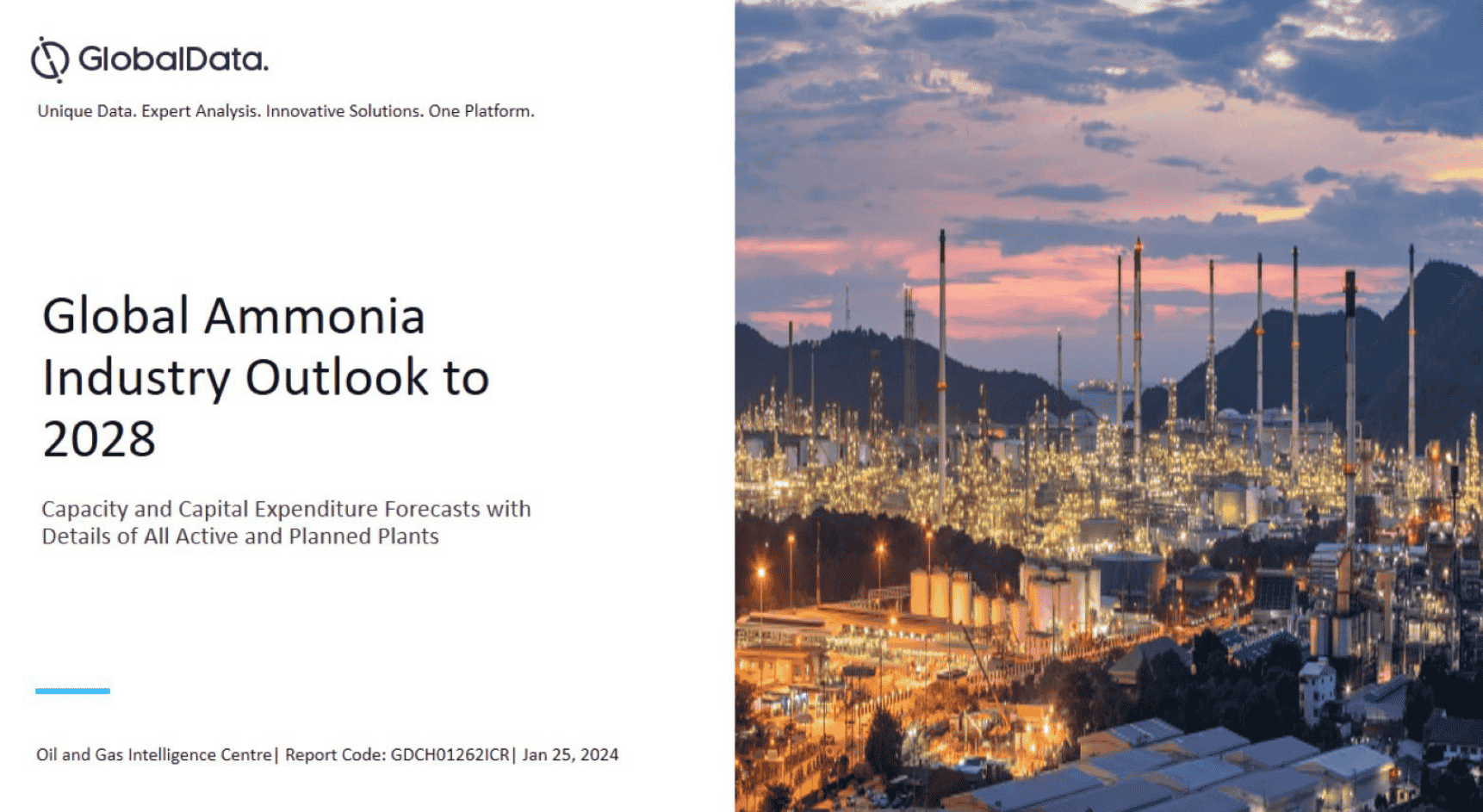 Global Ammonia Industry: Capacity and Capital Expenditure Forecasts with Details of All Active and Planned Plants, 2026-2030 standard reports