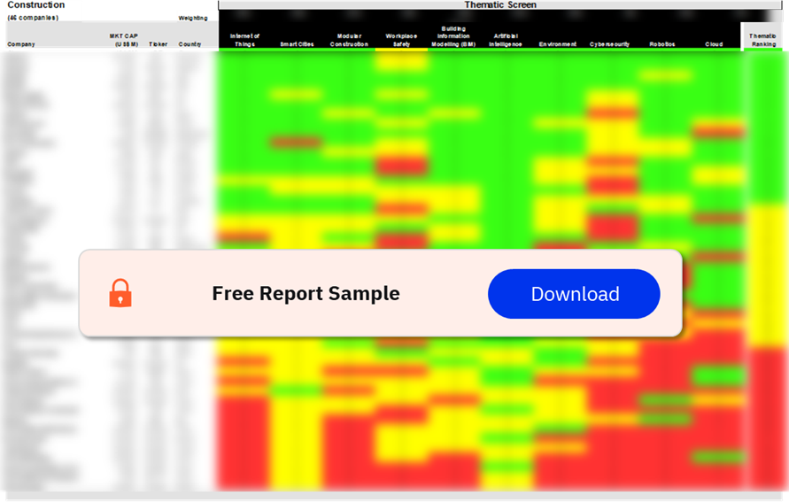 Construction Sector Scorecard – Thematic Screen