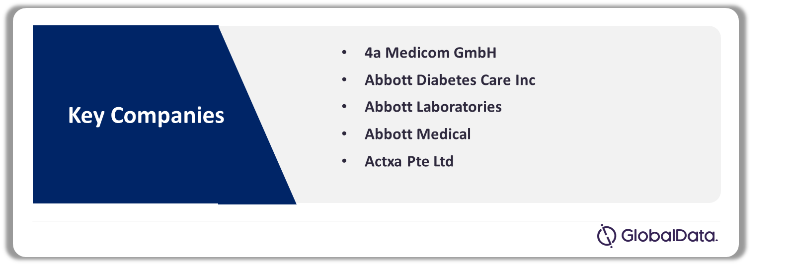 Blood Glucose Meters Pipeline Market Analysis by Companies, 2024
