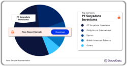 Indonesia Cigarettes Market Analysis by Companies, 2023 (%)