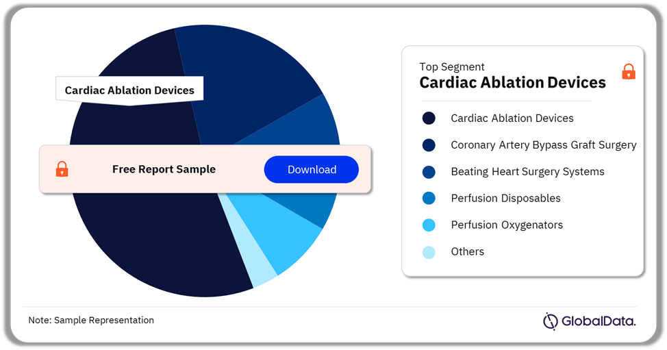 Cardiovascular Surgery Devices Pipeline Market Analysis by Segments, 2024 (%)