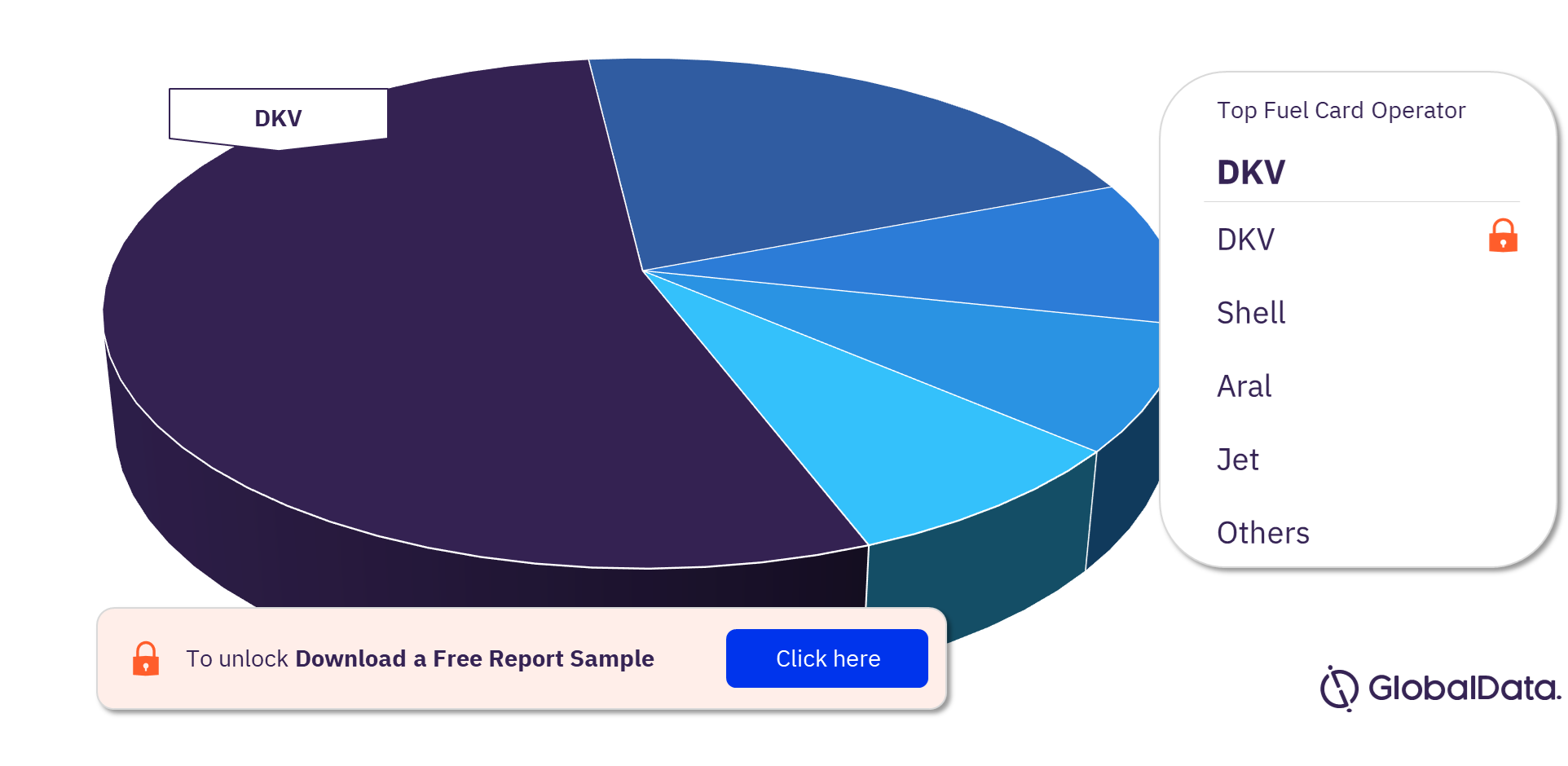 Germany Fuel Cards Market Analysis by Fuel Card Operators, 2022 (%)