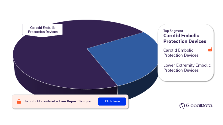 Peripheral Embolic Protection Devices Pipeline Market Analysis by Segments, 2023 (%)
