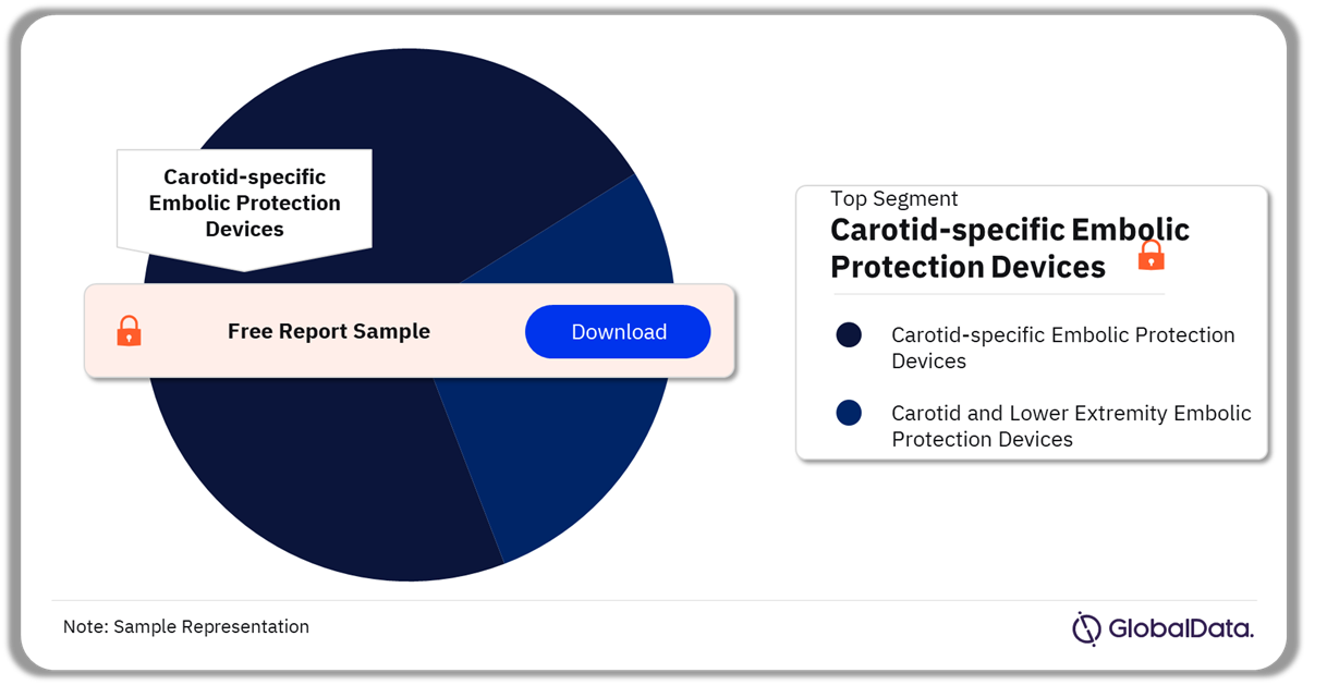 Peripheral Embolic Protection Devices Pipeline Market Analysis by Segments, 2024 (%)