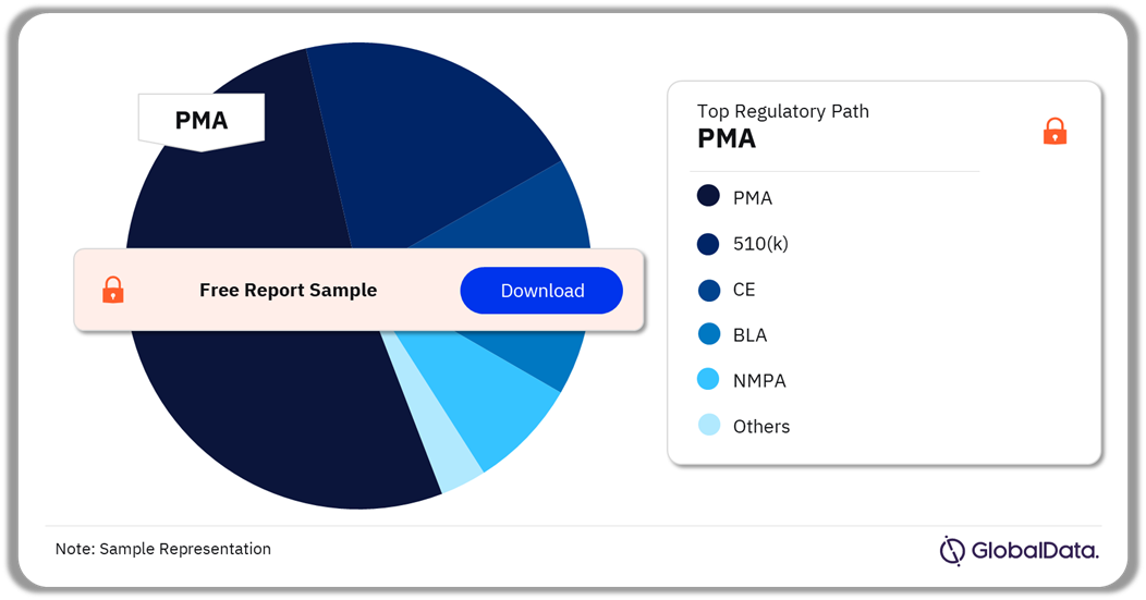 Vascular Grafts Pipeline Market Analysis by Regulatory Paths, 2024 (%)