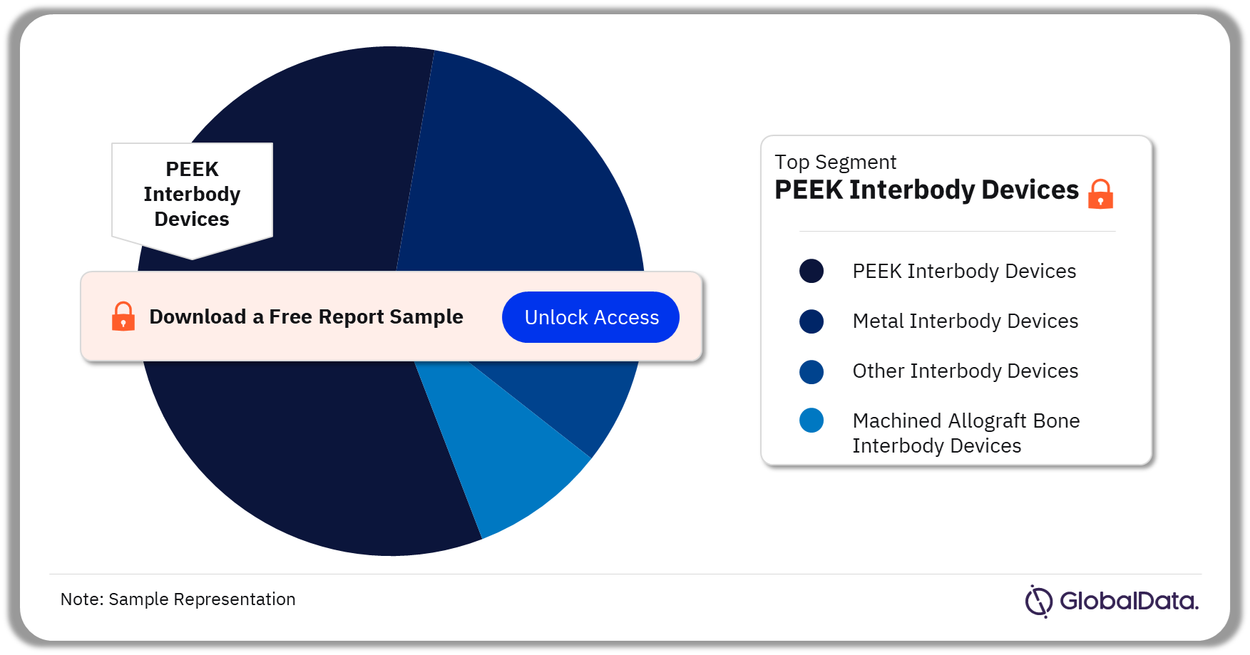Interbody Devices Pipeline Market Analysis by Segments, 2023 (%)