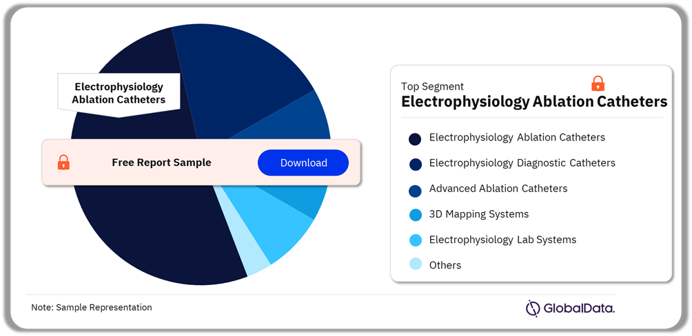 Electrophysiology Devices Pipeline Market Analysis by Segments, 2024 (%)
