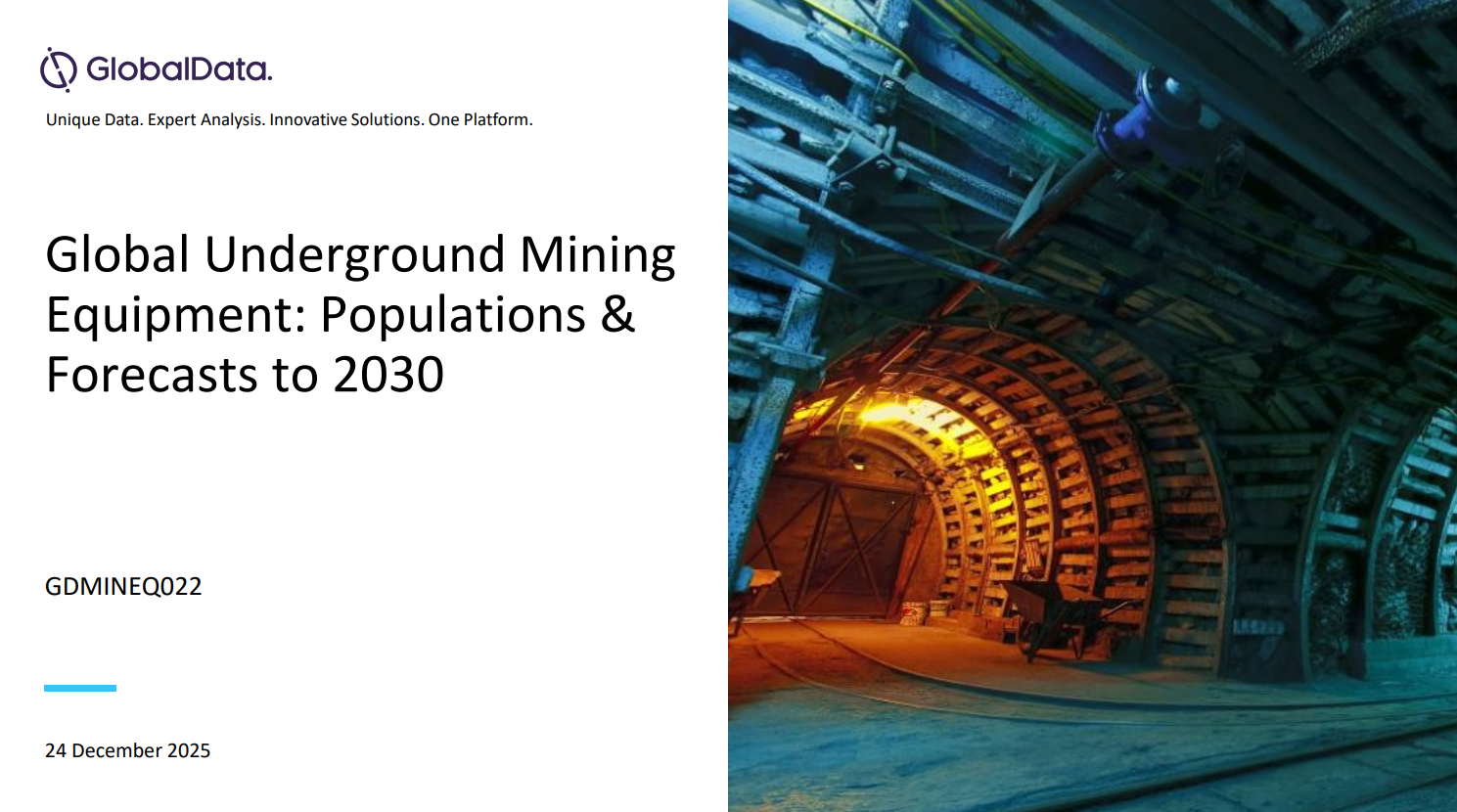 Global Underground Mining Equipment: Populations and Forecasts to 2030 thematic reports
