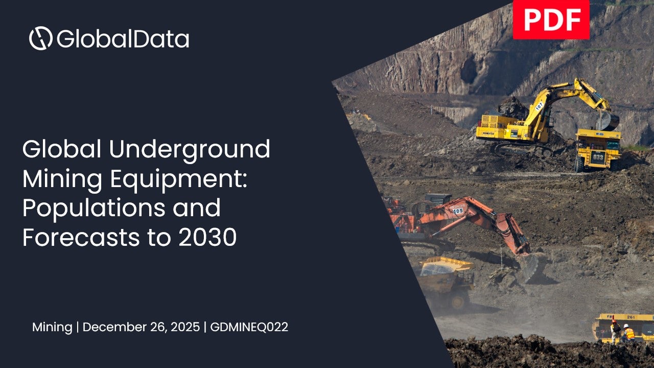 Global Underground Mining Equipment: Populations and Forecasts to 2030 thematic reports