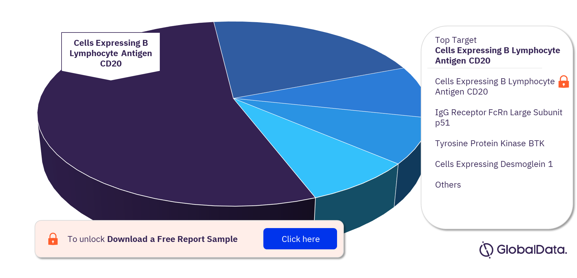Pemphigus Vulgaris Pipeline Drugs Market Analysis, by Targets