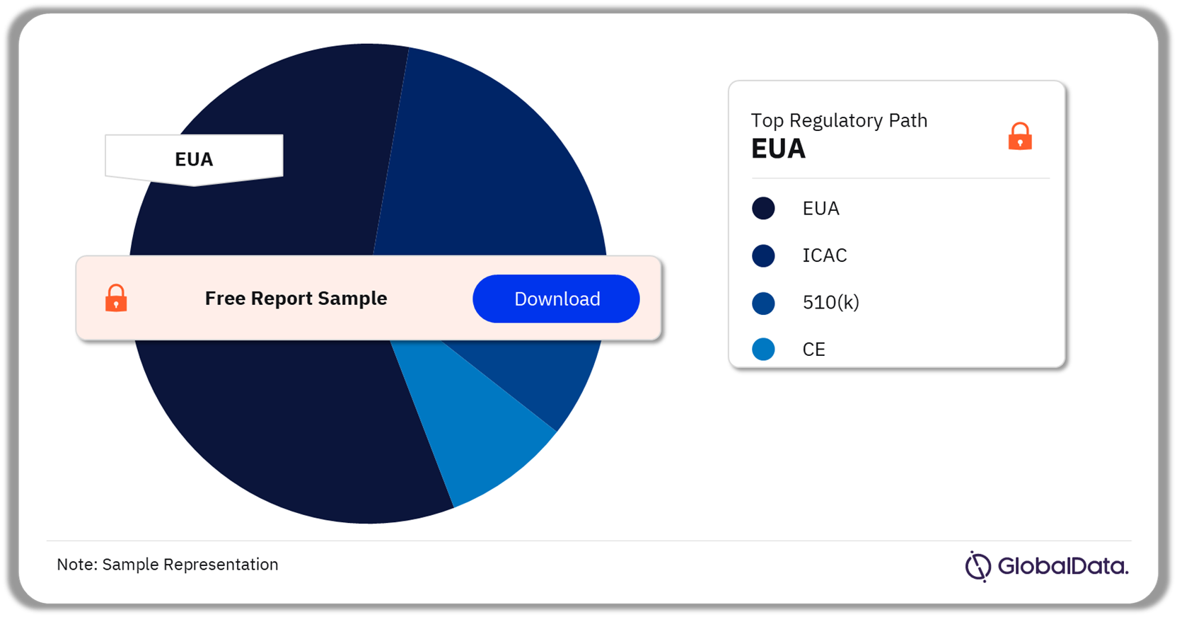 Critical Care Ventilators Pipeline Market Analysis by Regulatory Paths, 2024 (%)
