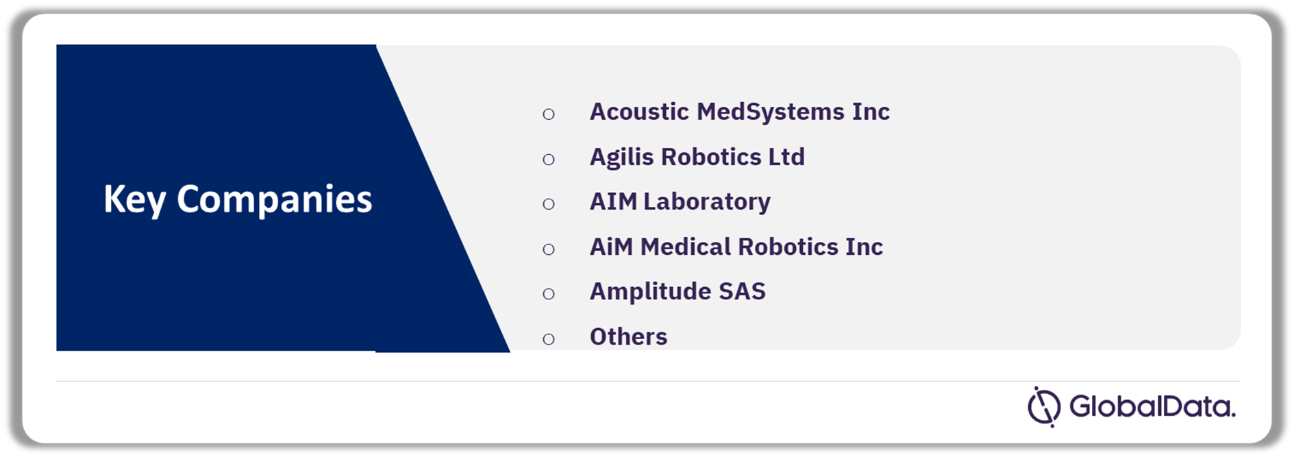Leading Robotic Surgical Systems Companies, 2023