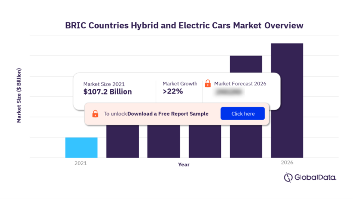 BRIC Countries (Brazil, Russia, India, China) Hybrid and Electric Cars Market Summary