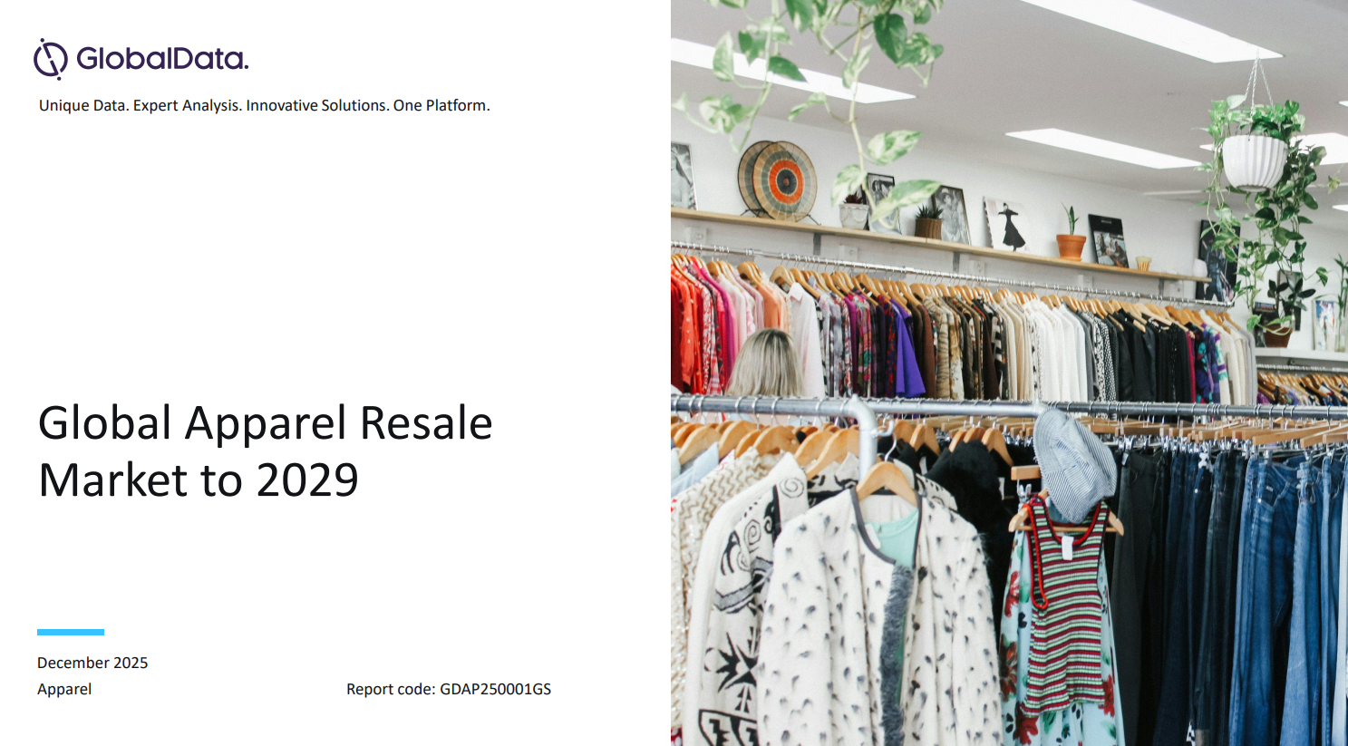 Apparel Resale Market Size and Analysis by Region, Category, Consumer Insights and Competitive Landscape to 2029 standard reports