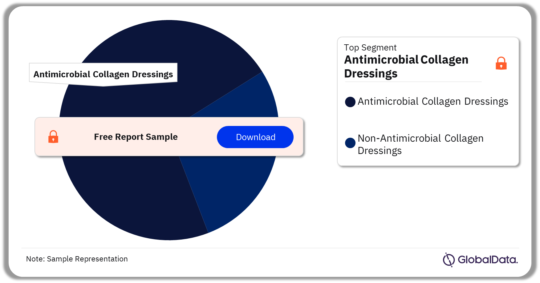 Collagens Pipeline Market Analysis by Segments, 2023 (%)