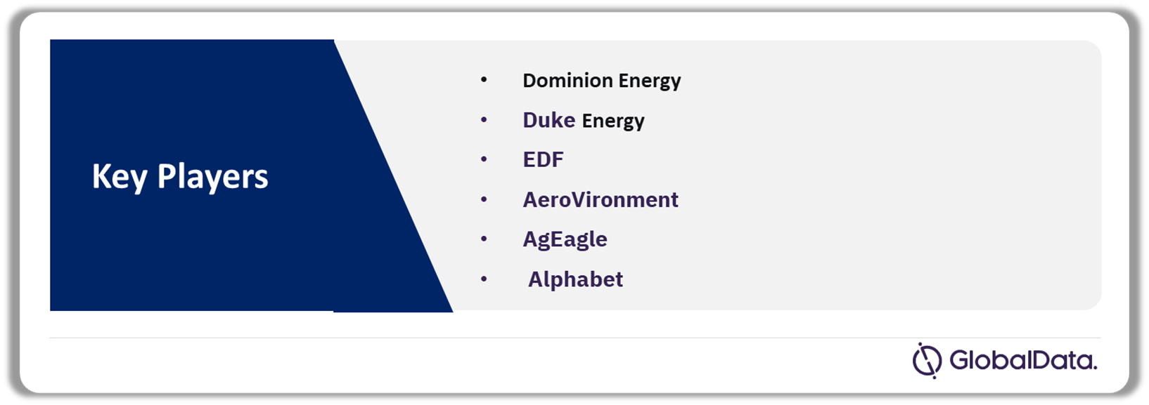 Key Power Utility and Drone Companies in the Drones Theme