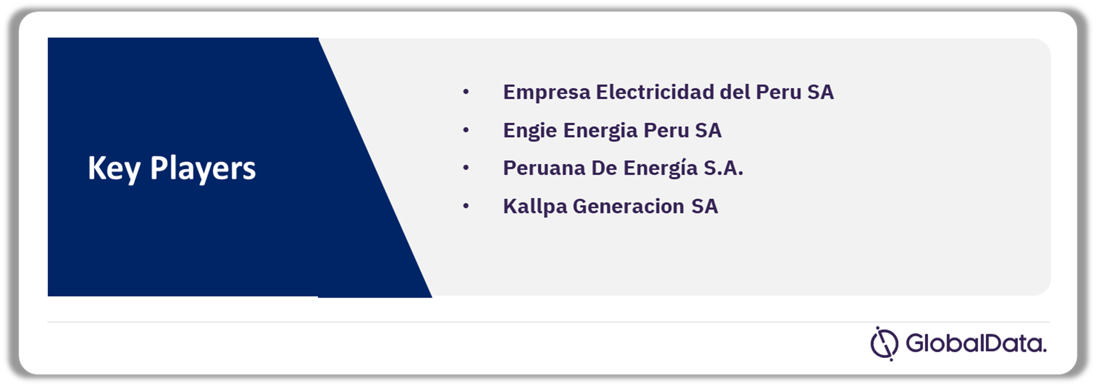 Peru Hydropower Market Analysis by Companies