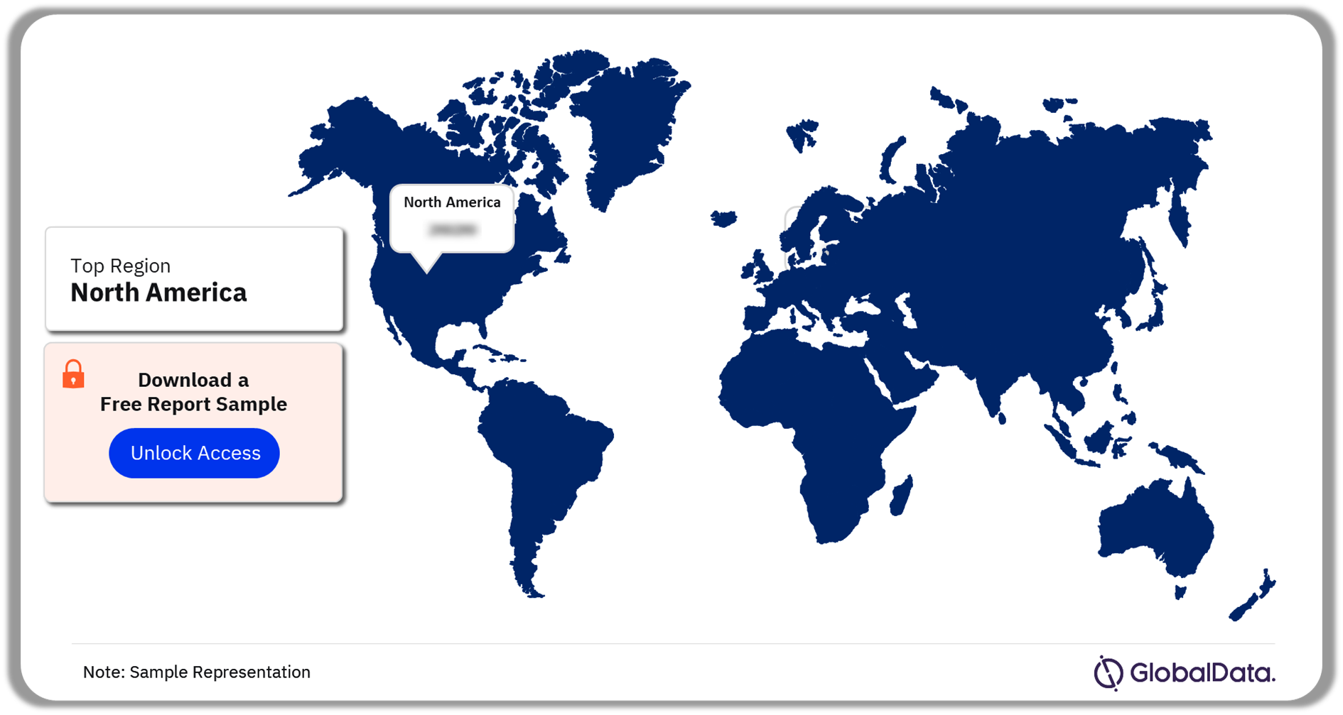 Global Automated Homes Market Share by Region, 2023 (%)