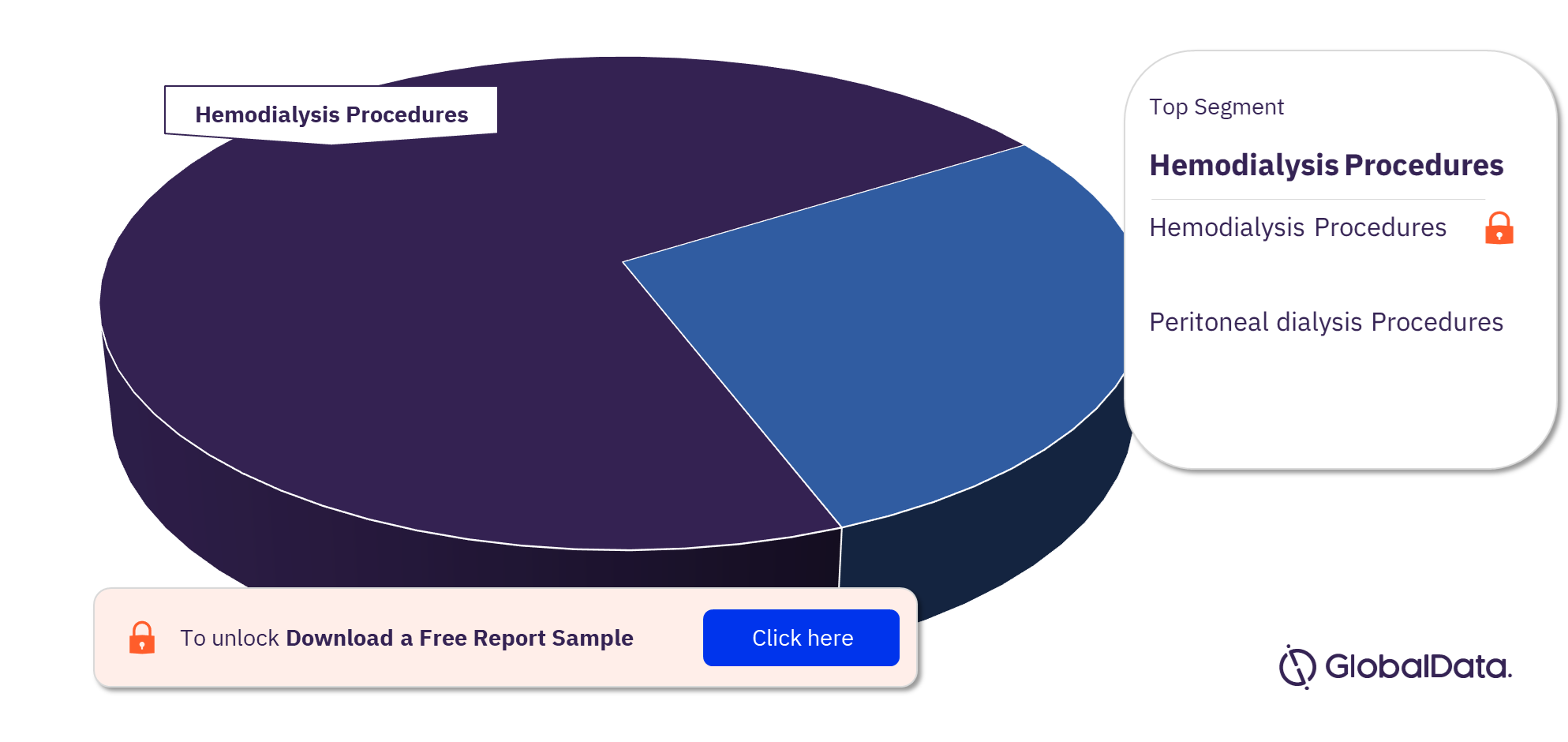 China Renal Dialysis Procedures Market Analysis by Segments, 2022 (%)