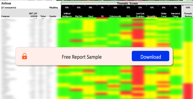 Airlines Sector Thematic Screen Analysis