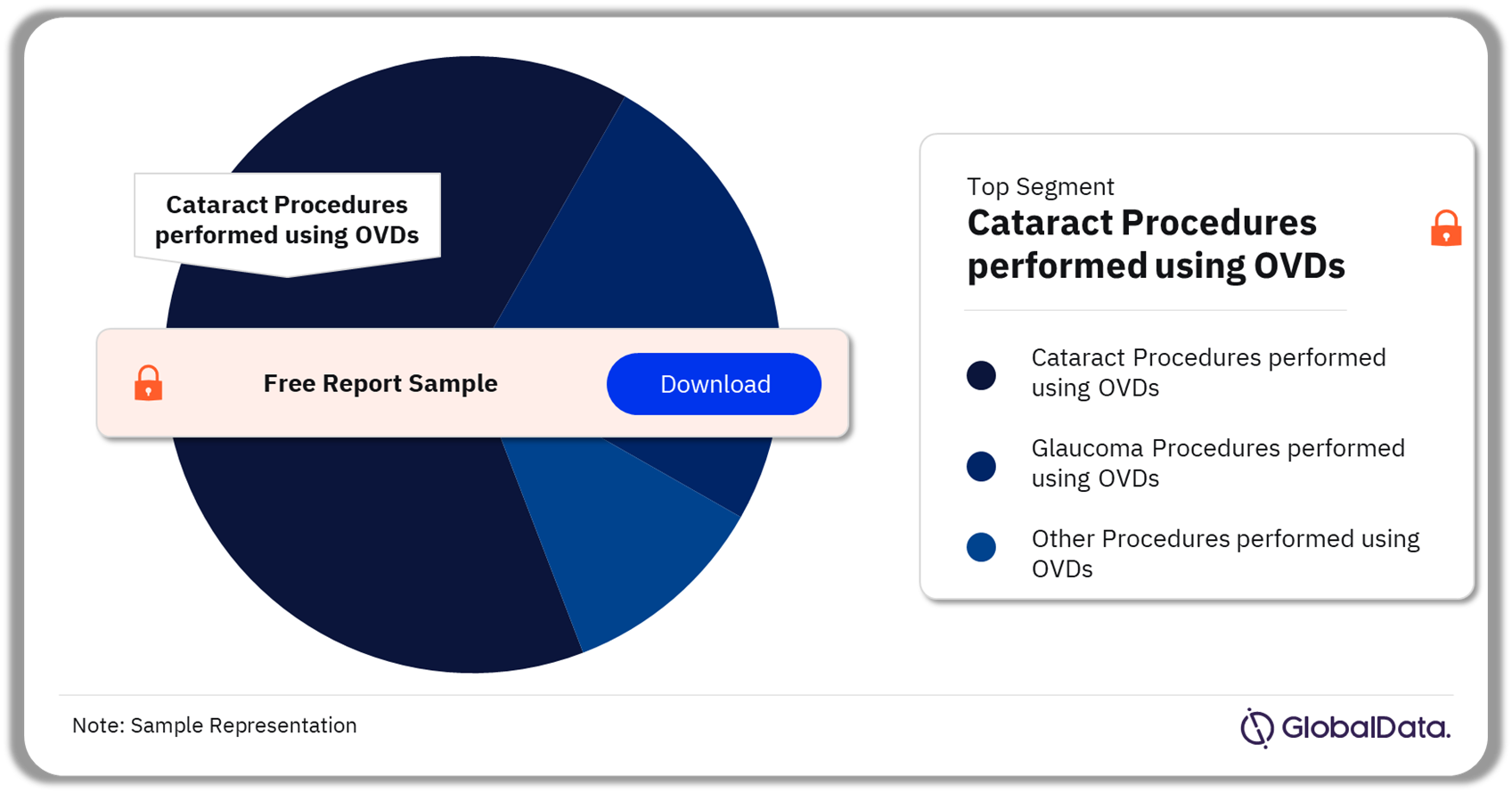 Mexico OVD Procedures Market Analysis by Segments, 2022 (%)