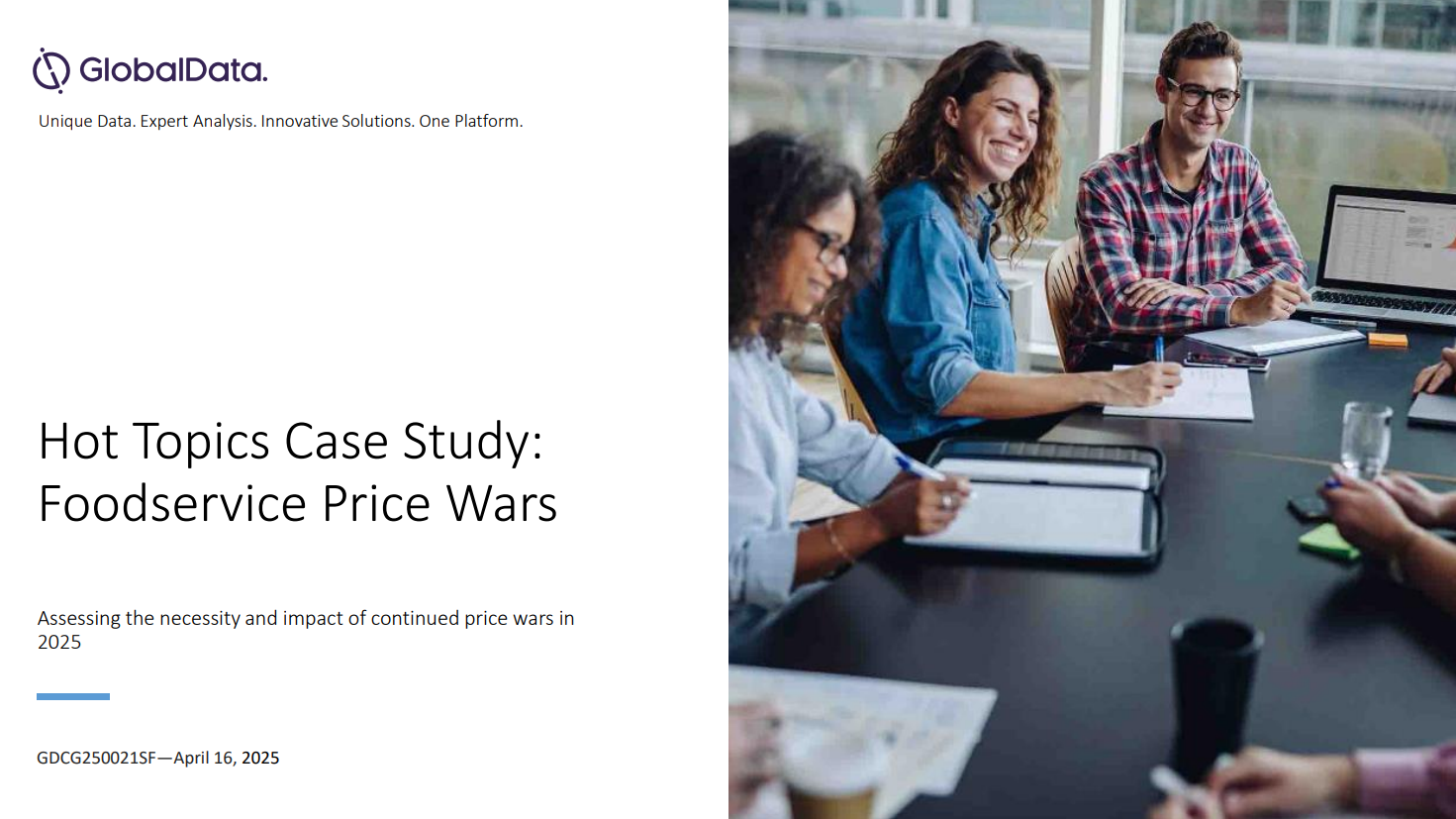 Foodservice Price Wars: Hot Topics Case Study standard reports